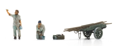 Artitec 5220031 - Z - Anstreicher mit Leiterwagen